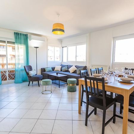 Ferienwohnung Superbe 100M2 - 2 Balcons - Proche Gare - Climatise Marseilles Exterior foto