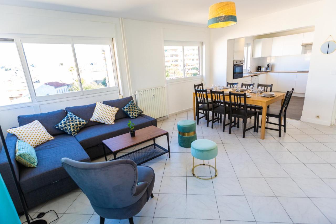 Ferienwohnung Superbe 100M2 - 2 Balcons - Proche Gare - Climatise Marseilles Exterior foto