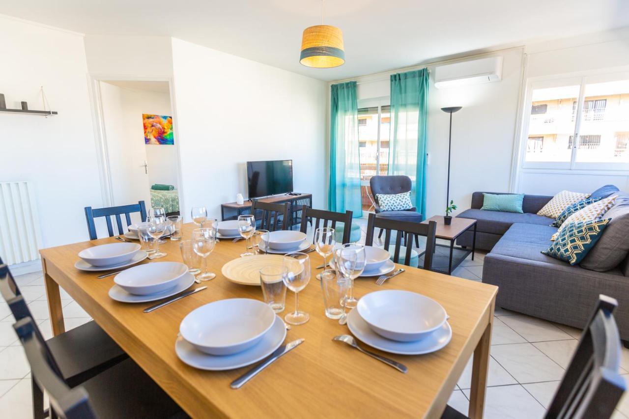 Ferienwohnung Superbe 100M2 - 2 Balcons - Proche Gare - Climatise Marseilles Exterior foto